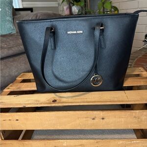 Michael Kors Black Tote Bag